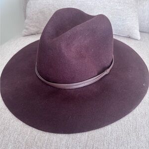 Wide Brim 100%Wool floppy rancher hat
